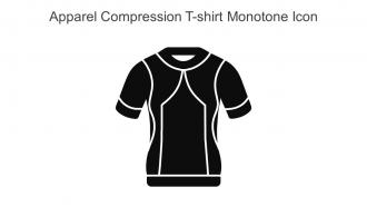 Apparel Compression T Shirt Monotone Icon In Powerpoint Pptx Png And Editable Eps Format