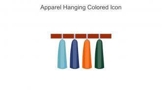 Apparel Hanging Colored Icon In Powerpoint Pptx Png And Editable Eps Format