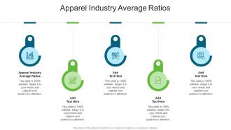 Apparel Industry Average Ratios In Powerpoint And Google Slides Cpb