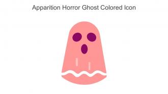 Apparition Horror Ghost Colored Icon In Powerpoint Pptx Png And Editable Eps Format