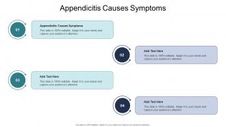 Appendicitis Causes Symptoms In Powerpoint And Google Slides Cpb