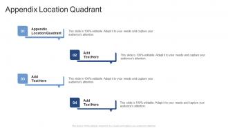 Appendix Location Quadrant In Powerpoint And Google Slides Cpb