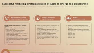 Apple Branding Brand Story Of Most Iconic Brand Powerpoint Presentation Slides Branding CD V Attractive Downloadable