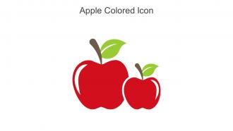 Apple Colored Icon In Powerpoint Pptx Png And Editable Eps Format