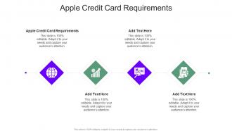 Apple Credit Card Requirements In Powerpoint And Google Slides Cpb