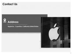 Apple investor funding elevator pitch deck ppt template
