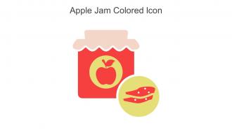 Apple Jam Colored Icon In Powerpoint Pptx Png And Editable Eps Format