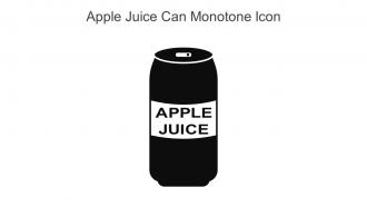 Apple Juice Can Monotone Icon In Powerpoint Pptx Png And Editable Eps Format
