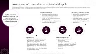 Apples Branding Strategy Assessment Of Core Values Associated With Apple