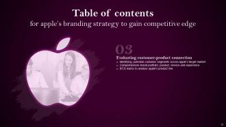 Apples Branding Strategy To Gain Competitive Edge Branding CD V Editable Attractive