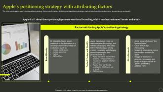 Apples Positioning Strategy With Attributing Factors Effective Positioning Strategy Product