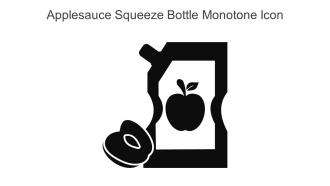 Applesauce Squeeze Bottle Monotone Icon In Powerpoint Pptx Png And Editable Eps Format