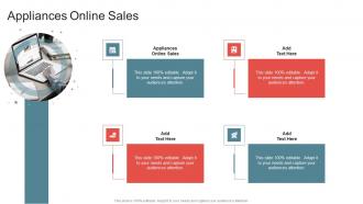 Appliances Online Sales In Powerpoint And Google Slides Cpb