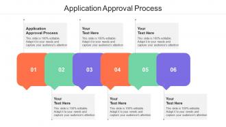 Application Approval Process Ppt Powerpoint Presentation Infographic Cpb
