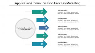 Application communication process marketing ppt powerpoint presentation pictures master slide cpb