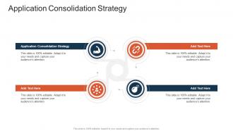 Application Consolidation Strategy In Powerpoint And Google Slides Cpb