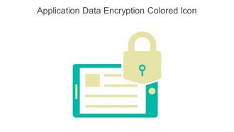 Application Data Encryption Colored Icon In Powerpoint Pptx Png And Editable Eps Format