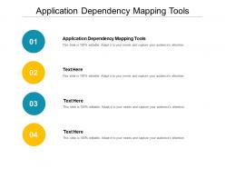 Application dependency mapping tools ppt powerpoint presentation summary gallery cpb