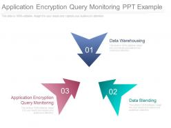 Application encryption query monitoring ppt example