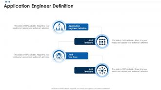 Application Engineer Definition In Powerpoint And Google Slides Cpp