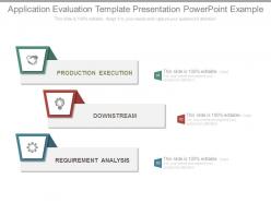 Application evaluation template presentation powerpoint example