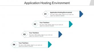 Application hosting environment ppt powerpoint presentation infographics examples cpb