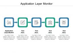 Application layer monitor ppt powerpoint presentation ideas portrait cpb