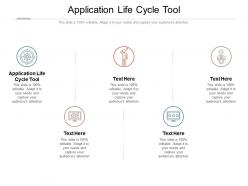 Application life cycle tool ppt powerpoint presentation gallery outline cpb