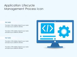 Application Lifecycle Management Process Icon