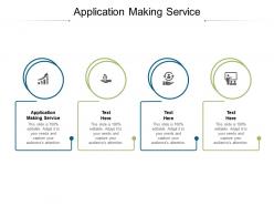 Application making service ppt powerpoint presentation pictures slide download cpb
