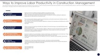Application Management Strategies Ways To Improve Labor Productivity