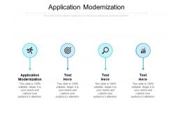 Application modernization ppt powerpoint presentation gallery professional cpb