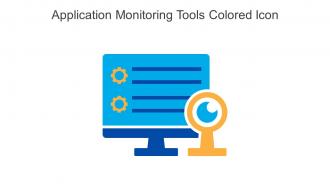 Application Monitoring Tools Colored Icon In Powerpoint Pptx Png And Editable Eps Format