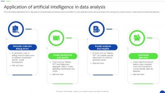 Application Of Artificial Intelligence In Unlocking The Power Of Prescriptive Data Analytics SS