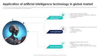 Application Of Artificial Intelligence Technology In Global Market
