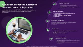 Application Of Attended Automation In Human Resource Department