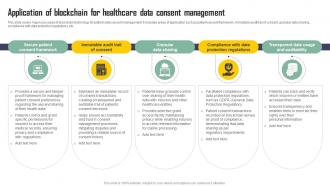 Application Of Blockchain For Healthcare Data Consent Exploring Blockchains Impact On Insurance BCT SS V