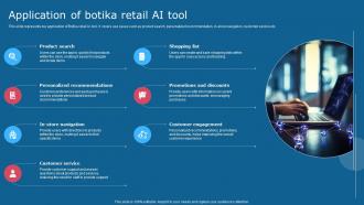 Application Of Botika Retail Ai Tool Comprehensive Guide To Use AI SS V