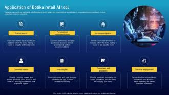 Application Of Botika Retail Ai Tool Must Have Ai Tools To Accelerate Your Business Success AI SS V