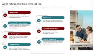 Application Of Botika Retail Ai Tool Popular Artificial Intelligence AI SS V