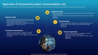 Application Of Consumerai Product Must Have Ai Tools To Accelerate Your Business Success AI SS V