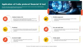 Application Of Evolia Protocol Impact Of Ai Tools In Industrial AI SS V