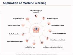 Application of machine learning malware filtering powerpoint presentation example topics
