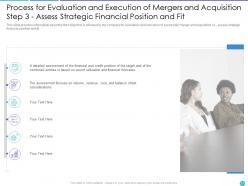 Application of merger strategy to increase financial capacity and increase customer base complete deck