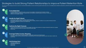 Application of patient satisfaction strategies to build strong patient relationships to improve
