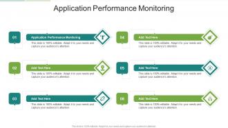 Application Performance Monitoring In Powerpoint And Google Slides Cpb