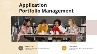 Application Portfolio Management