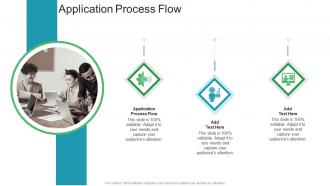Application Process Flow In Powerpoint And Google Slides Cpb