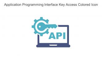 Application Programming Interface Key Access Colored Icon In Powerpoint Pptx Png And Editable Eps Format