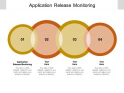 Application release monitoring ppt powerpoint presentation show cpb
